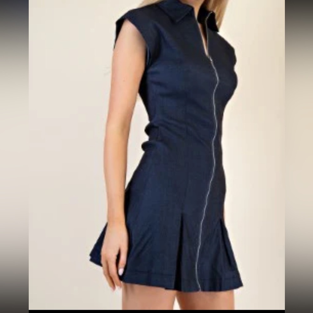 Glam Navy Mini Dress